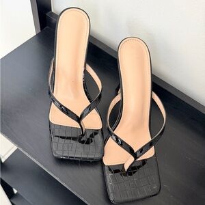 Elegant Black Women's Sandals